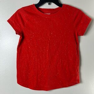 Cat & Jake Red Top/Tee Shirt Short Sleeve Kid’s L